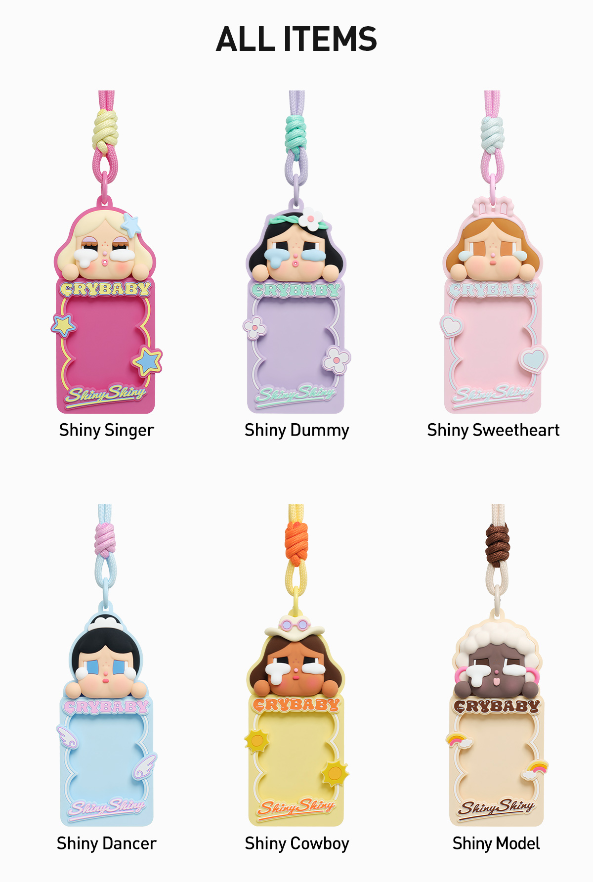 正規品 CRYBABY SHINY SHINY カードホルダー Dummy POPMART CRYBABY SHINYSHINY カードホルダー Dummy - メルカリ