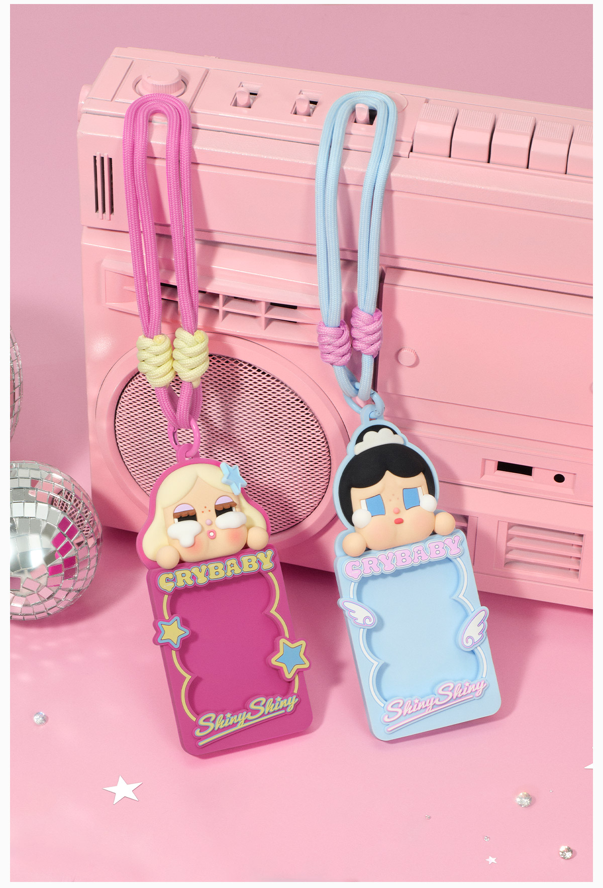 CRYBABY SHINY SHINY popmartシリーズ カードホルダー CRYBABY SHINY SHINY SERIES-Card Holder Blind Box - POP MART
