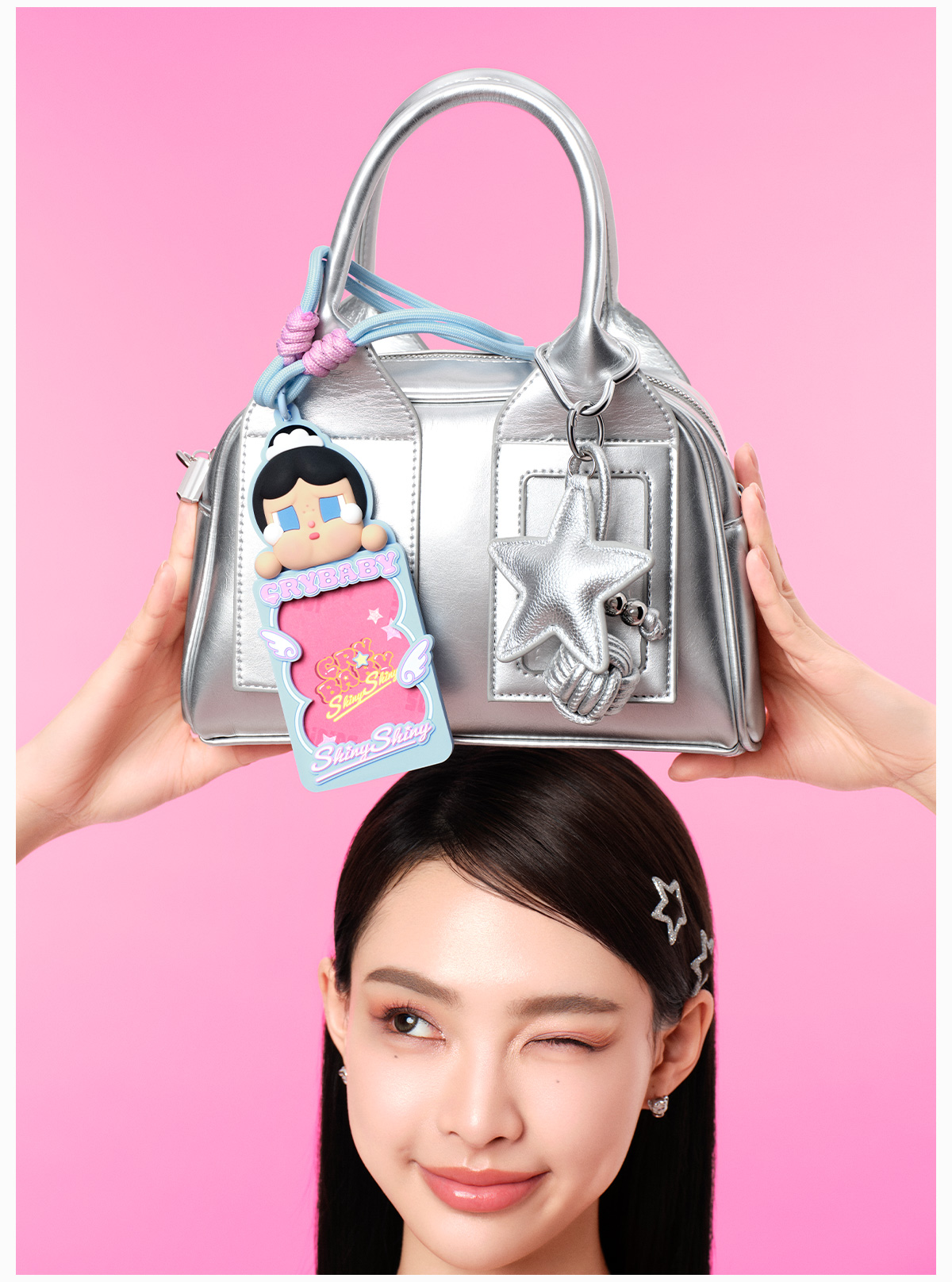 CRYBABY SHINY SHINY シリーズ カードホルダー CRYBABY SHINY SHINY SERIES-Card Holder Blind Box - POP MART