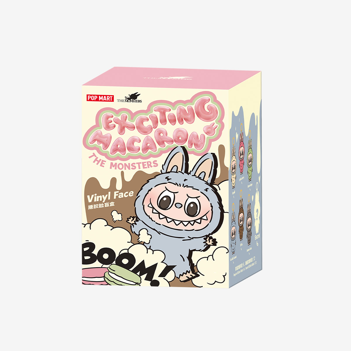 THE MONSTERS Exciting Macaron ラブブ THE MONSTERS - Tasty Macarons Vinyl Face Blind Box | Blind