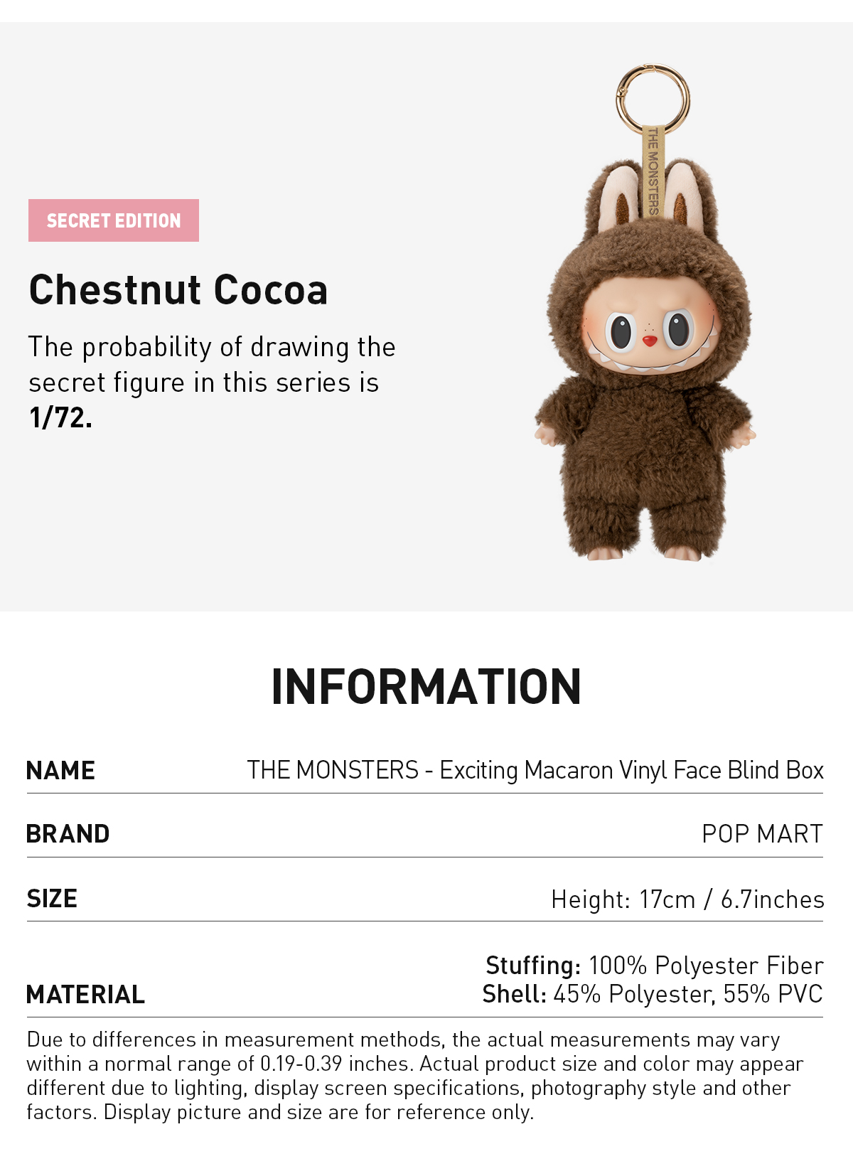 ラブブ labubu THE MONSTERS Macaron Amazon.com: POP MART The Monsters - Tasty Macarons Vinyl