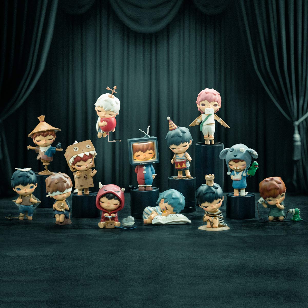 【未開封】POPMART HIRONO MIMEシリーズボックス HIRONO Mime Series Figures - Blind Box - POP MART (United
