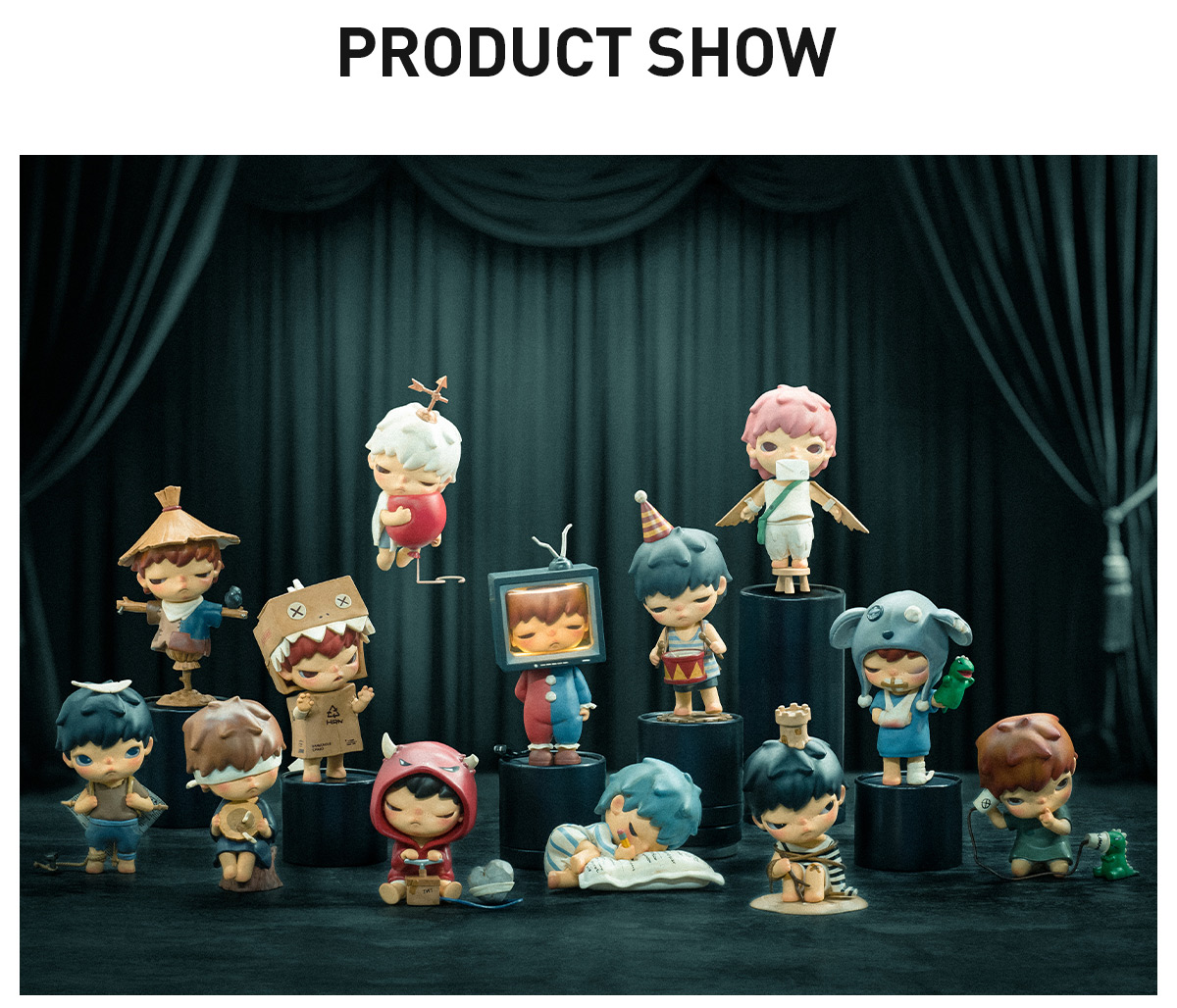 【限定】POPMART HIRONO MIME　ボックス　アソートボックス Amazon.com: POP MART Hirono Mime Series Figures, Hirono