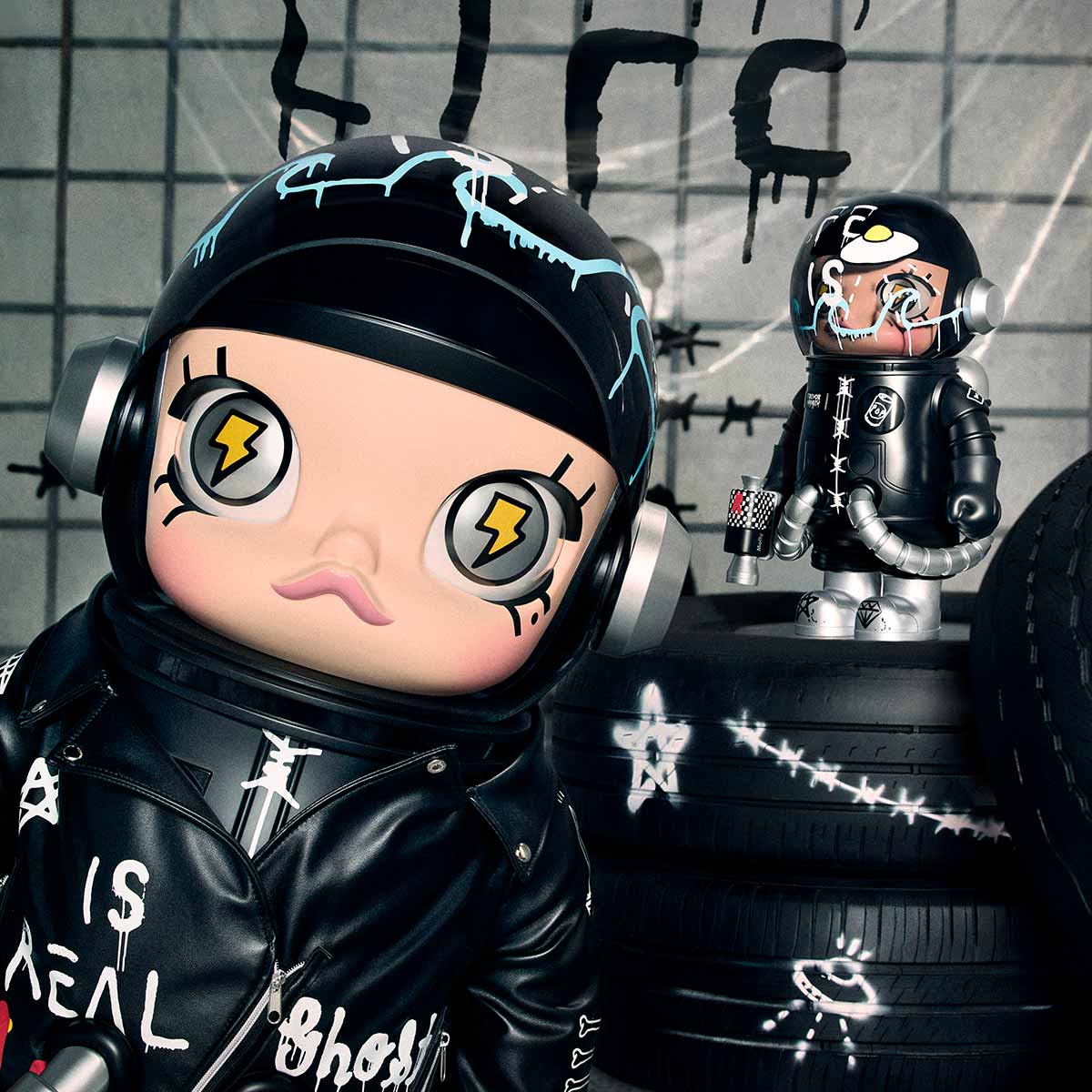 MEGA SPACE MOLLY 1000% Trevor Andrew2.0 - POP MART (United