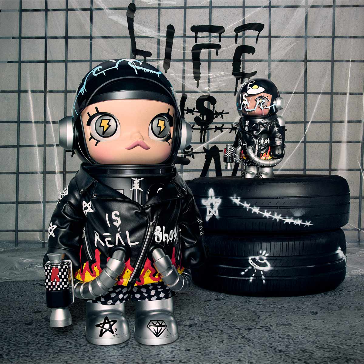 【完売品】 MOLLY 400% Trevor Andrew フィギュア POPMART MEGA SPACE MOLLY 1000% TREVOR ANDREW - TESOLIFE特搜商城