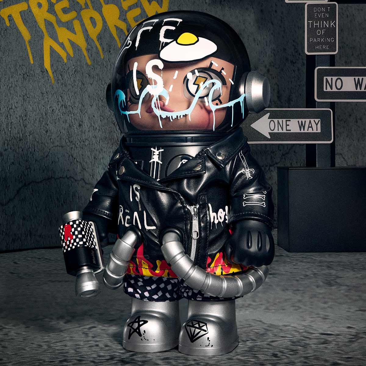 【完売品】 MOLLY 400% Trevor Andrew フィギュア POPMART MEGA SPACE MOLLY 1000% TREVOR ANDREW - TESOLIFE特搜商城