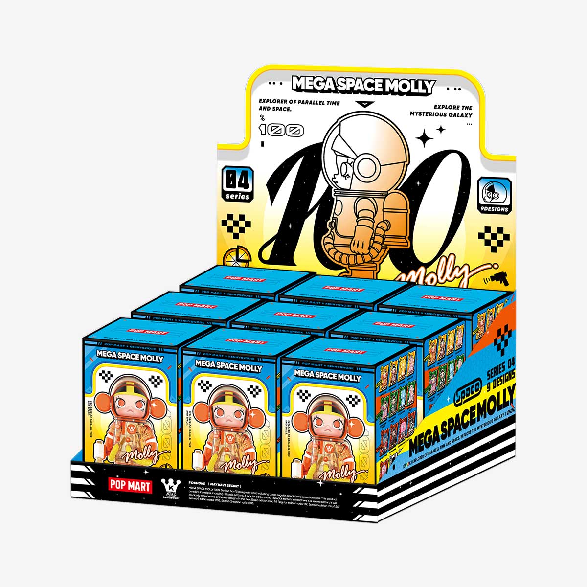 MEGA SPACE MOLLY 100% Series4 - POP MART (Canada)
