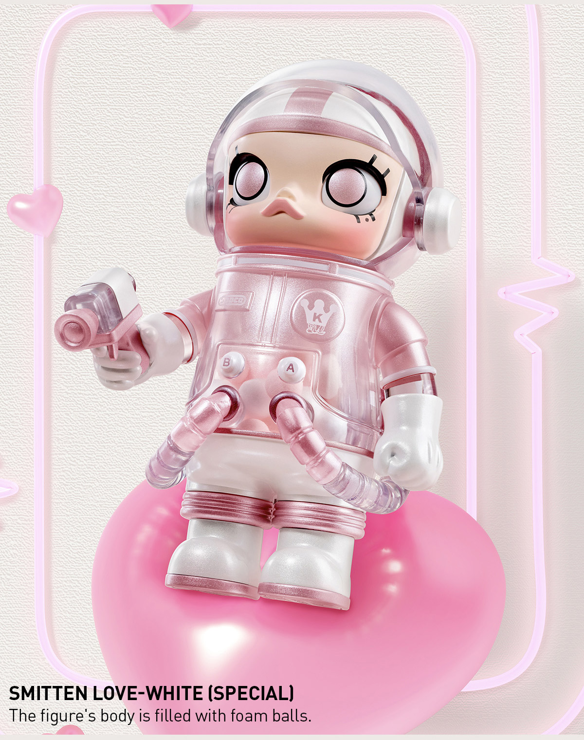 molly POP MART バラ売り可 POP NOW:MEGA SPACE MOLLY 100% × emoji？ Series - POP MART