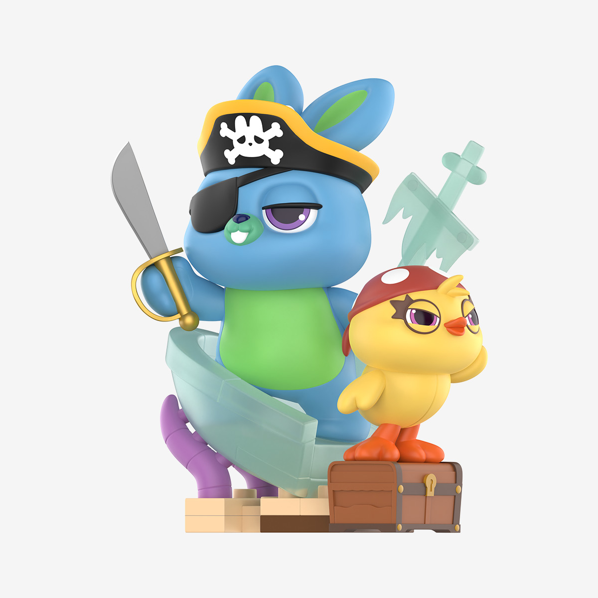 スプーキーナイト フィギュア 10種 ポップマート