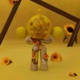 POP MART-MEGA α SKULLPANDA 1000% Van Gogh Museum Sunflowers - Banner 3