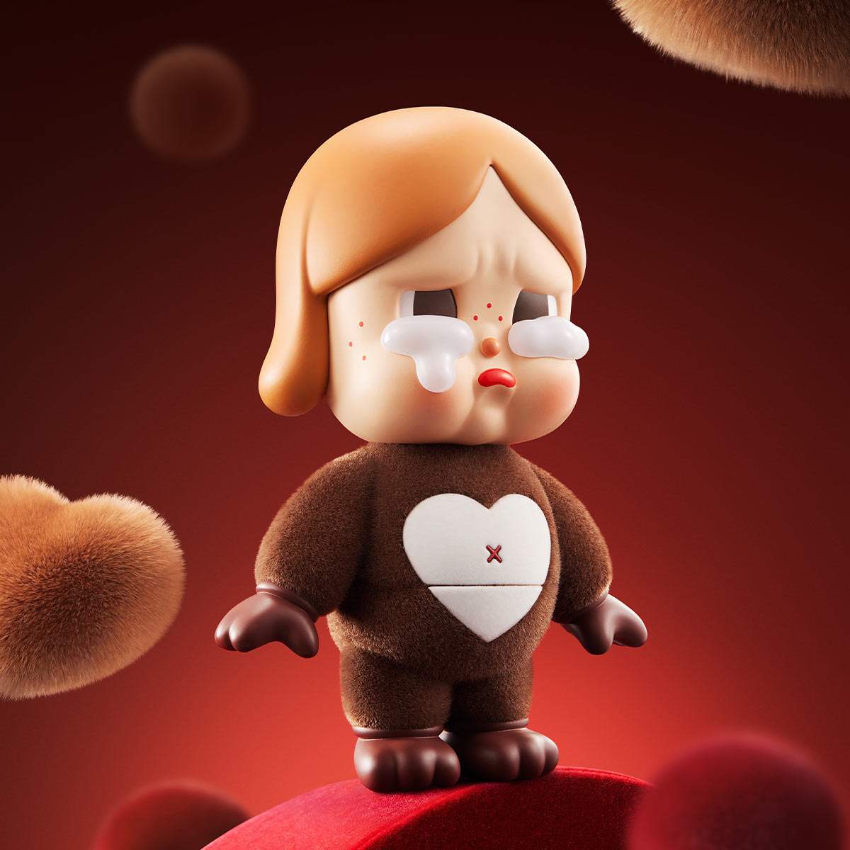 CRYBABY BE MINE ビッグサイズ　　クライベイビー　popmart CRYBABY BE MINE FIGURINE - POP MART (United States)