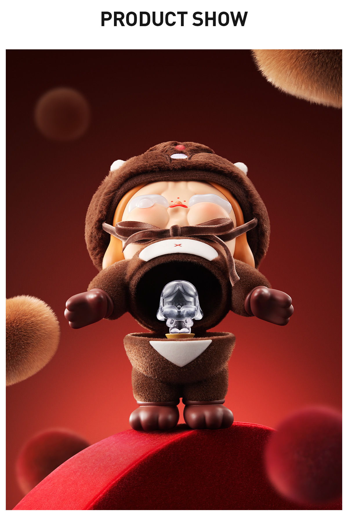 popmart CRYBABY BE MINE ビッグサイズ 0 CRYBABY BE MINE FIGURINE - POP MART (United States)