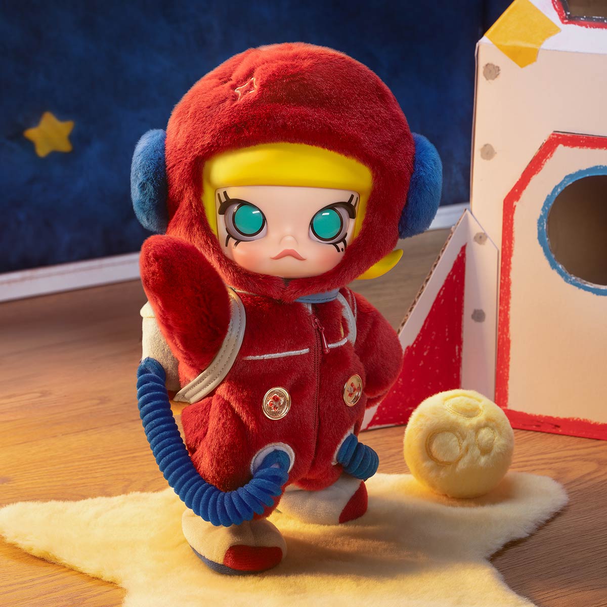 POPMART MOLLY Hello, Moon 1/8 フィギュア 海外限定 MOLLY Hello, Moon 1/8 Action Figure - POP MART (United States)