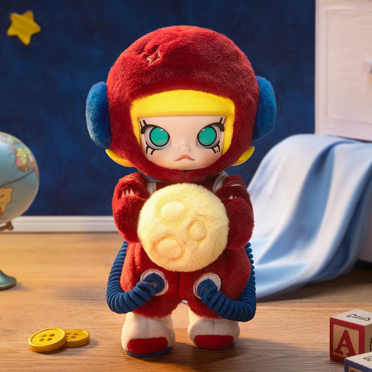 POP MART Molly Hello Moon フィギュア MOLLY Hello, Moon 1/8 Action Figure - POP MART (United States)