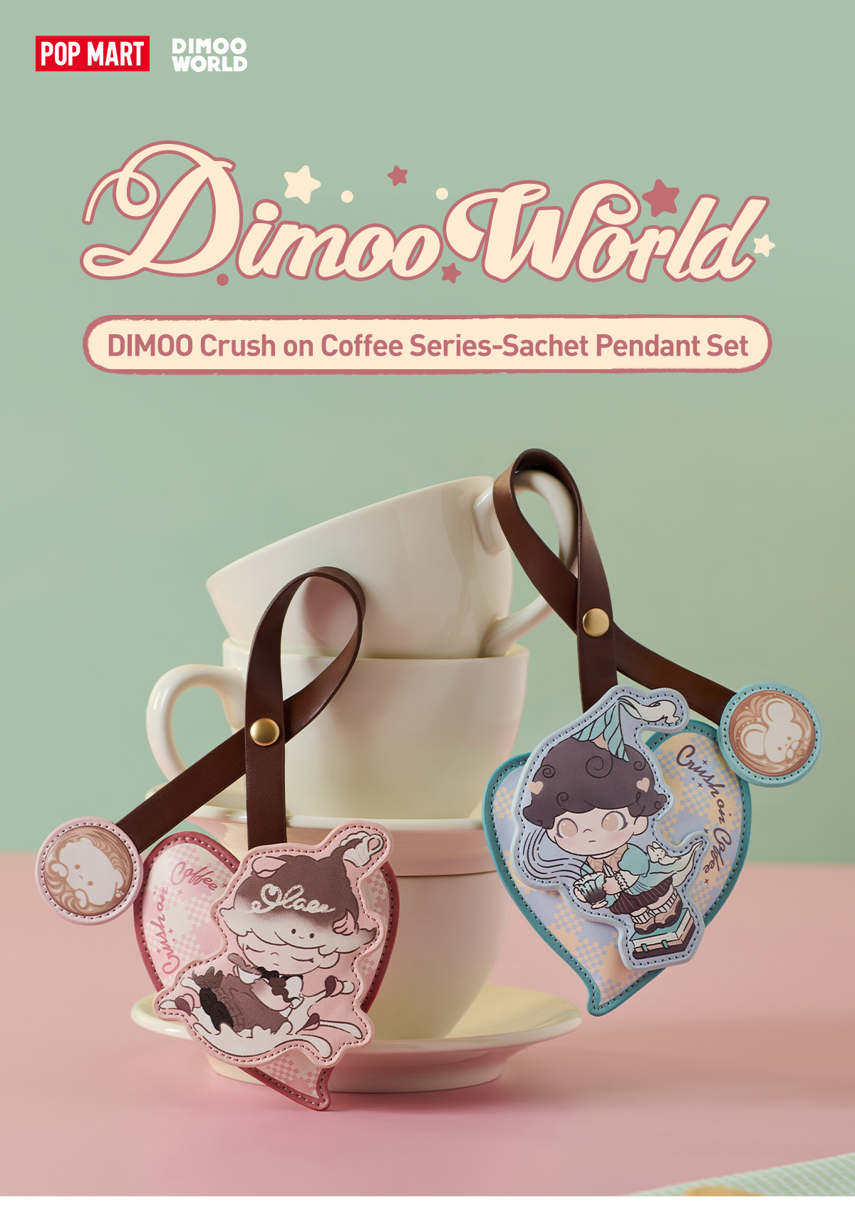 アイドル DIMOO Crush Coffee Series DIMOO-Crush On Coffee Series-Coffee Cup - POP MART (United