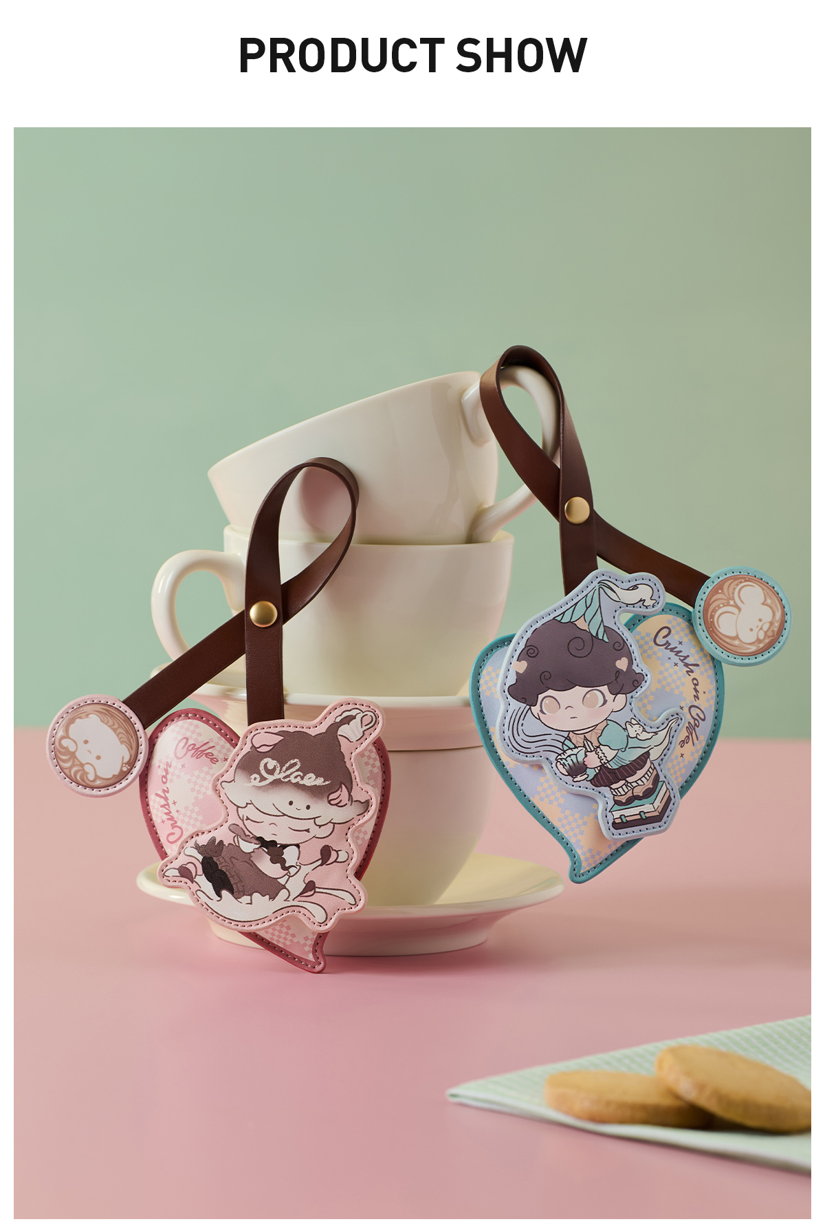 DIMOO-Crush On Coffee Series-Fragrant Bag Pendant Set - POP