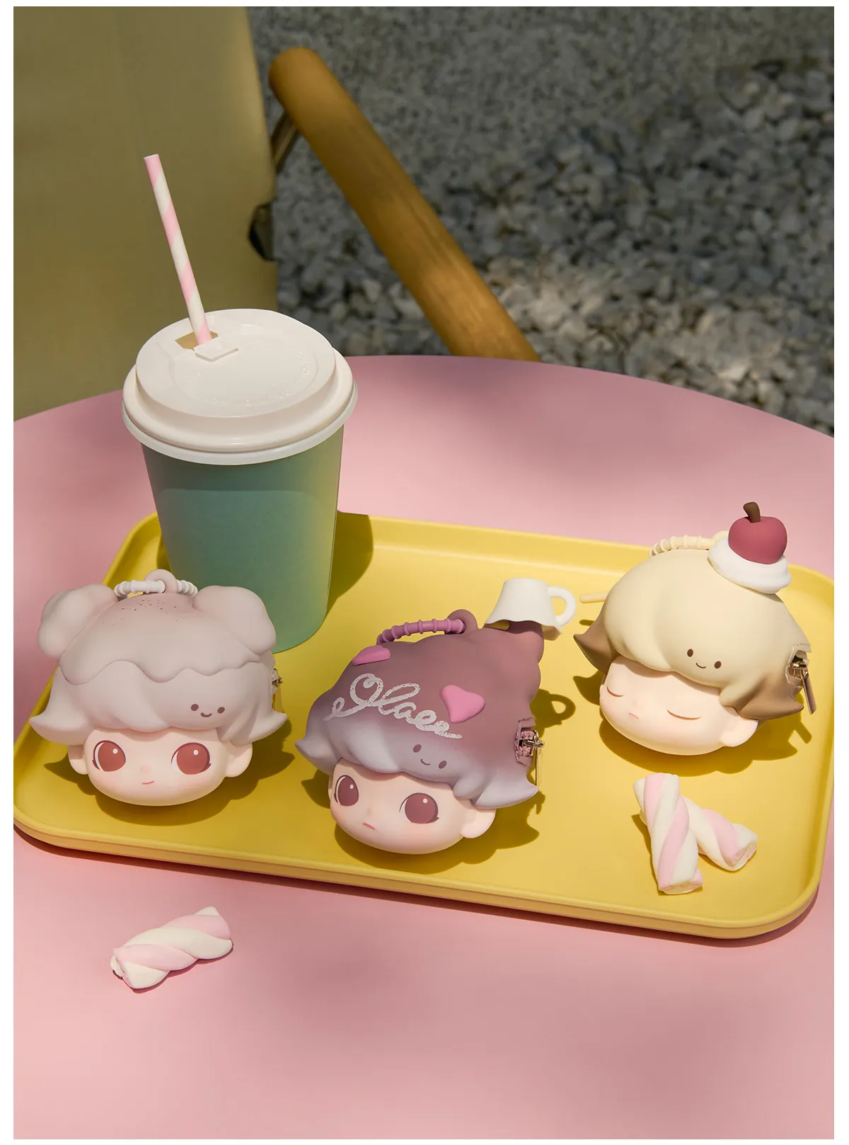POP NOW:DIMOO Crush on Coffee Series-Earphone Case Blind Box - POP MART ...