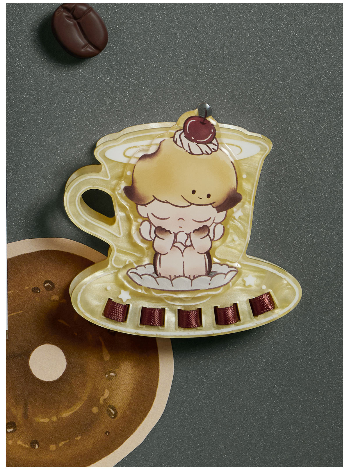 POP NOW:DIMOO Crush On Coffee Series-Acrylic Fridge Magnet