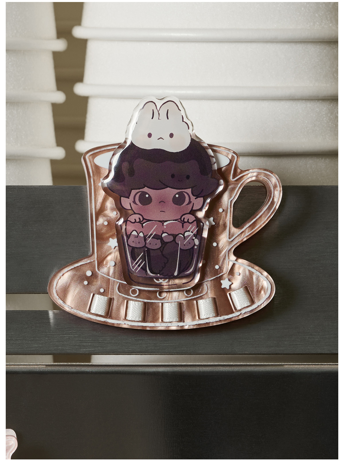 DIMOO Crush on Coffee シリーズ シークレット DIMOO Crush on Coffee Series-Vinyl Plush Blister Pack - POP