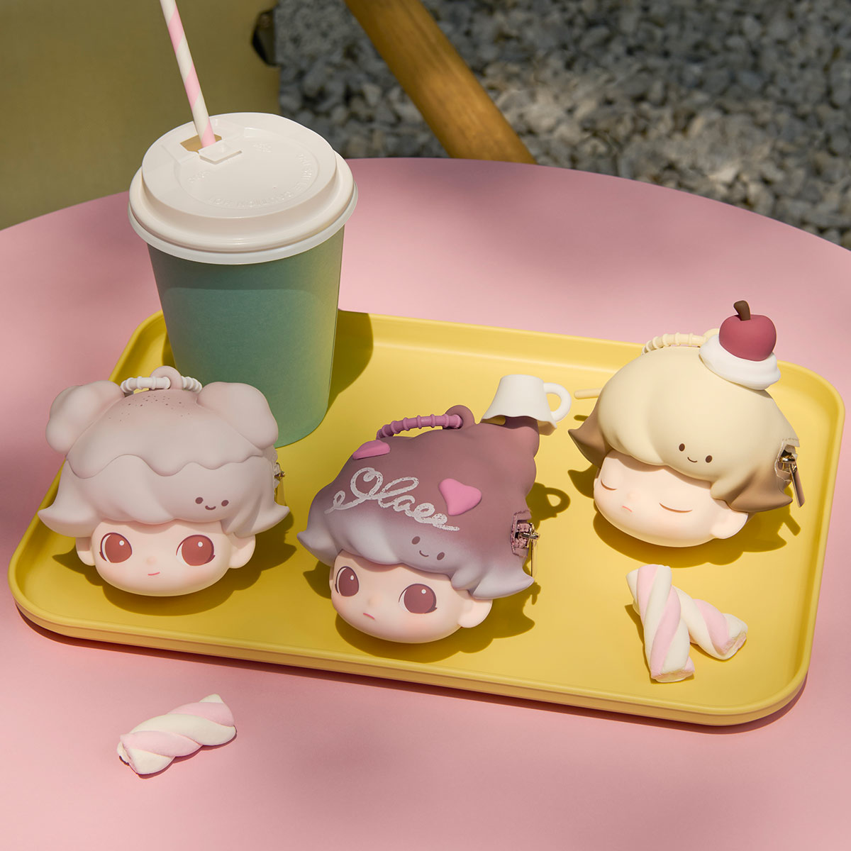 DIMOO Crush on Coffee Series-Earphone Case Blind Box - POP