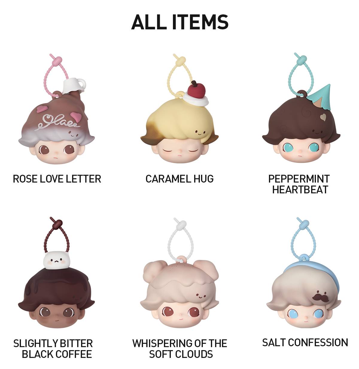 DIMOO Crush on Coffee Series-Earphone Case Blind Box - POP