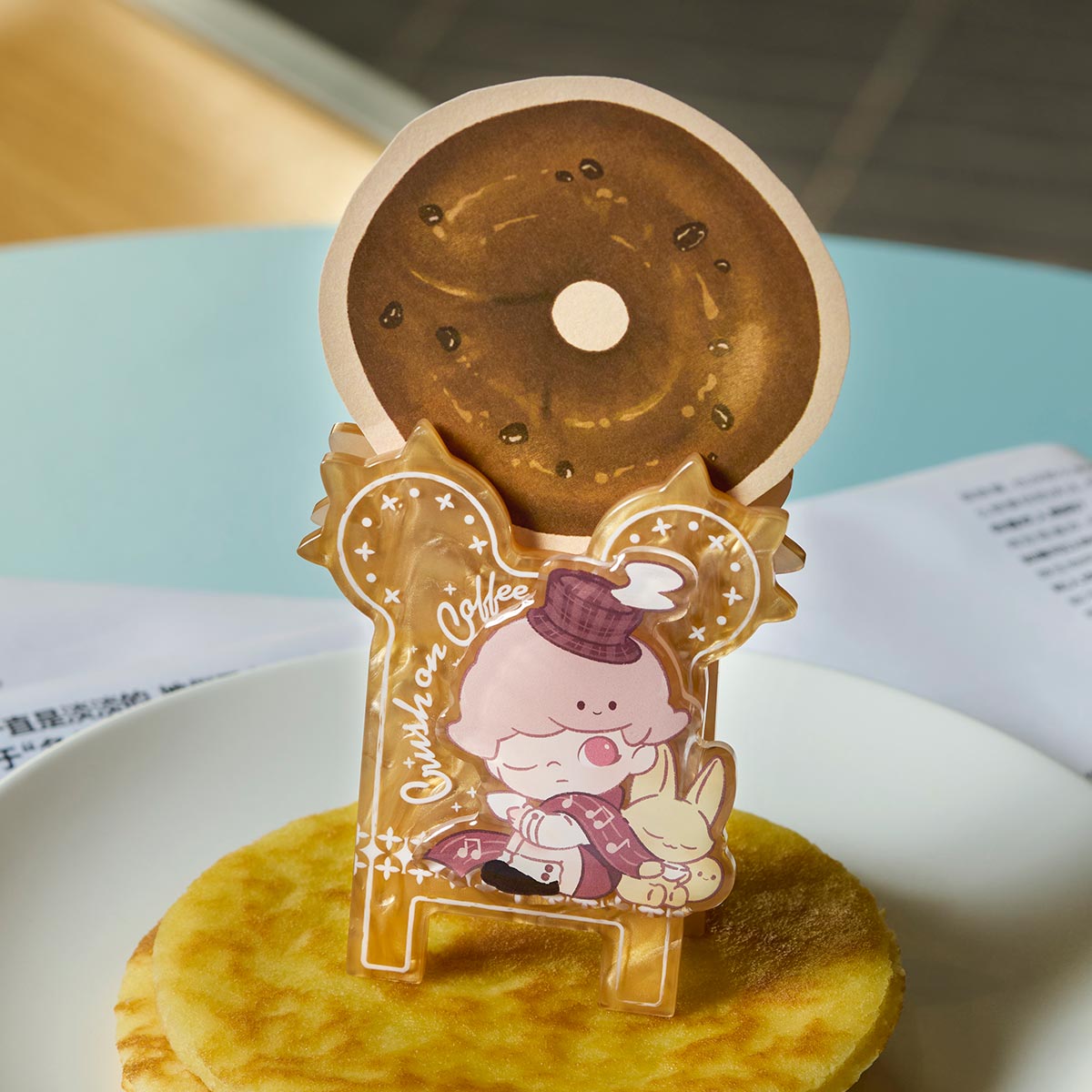 DIMOO Crush On Coffee Series-Acrylic Fridge Magnet Clip Blind Box
