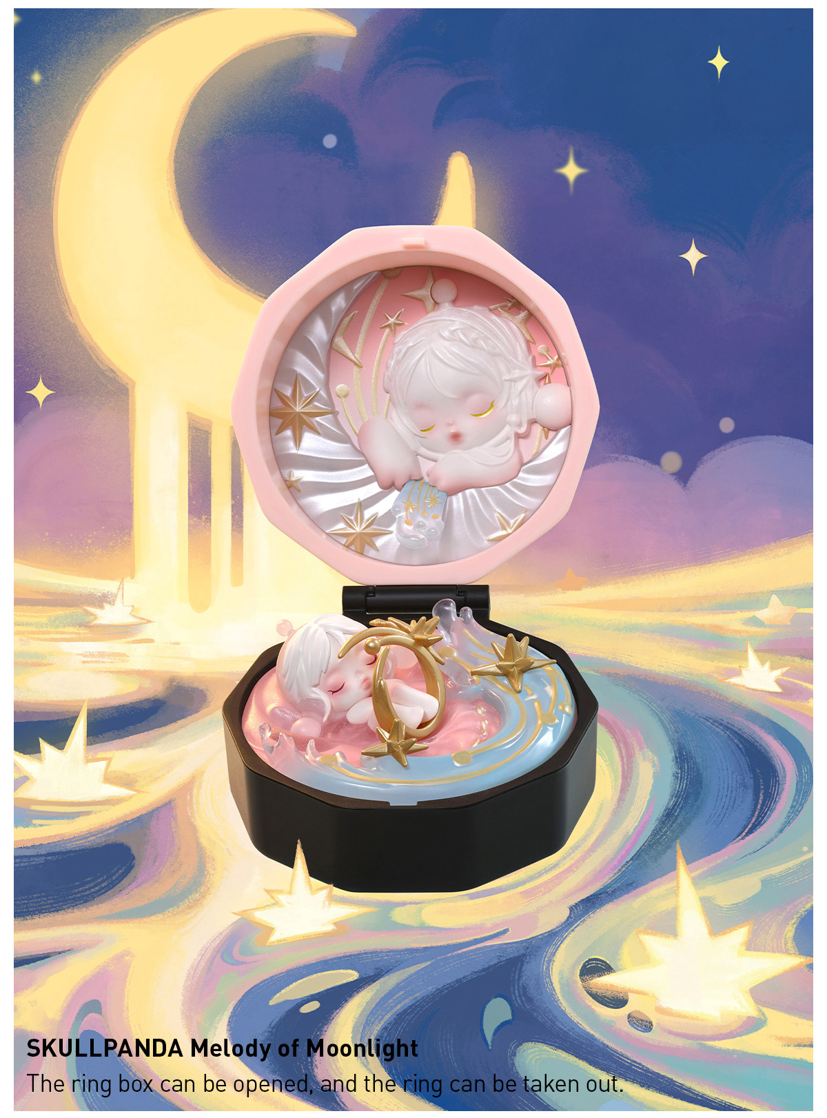 POP NOW:Romantic Ring Box Series 4 Scene Sets - POP MART