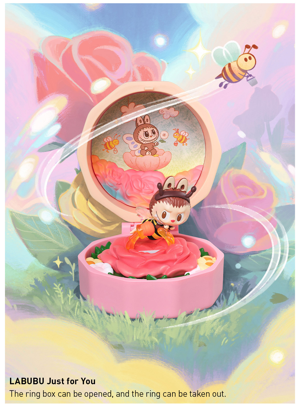 その他 POPMART ROMANTIC RINGBOX SERISE Romantic Ring Box Series 4 Scene Sets - POP MART (United States)