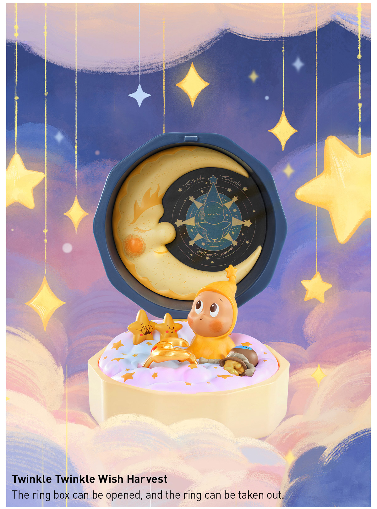 POP NOW:Romantic Ring Box Series 4 Scene Sets - POP MART