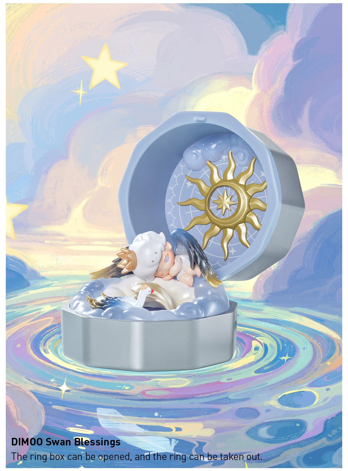 POP NOW:Romantic Ring Box Series 4 Scene Sets - POP MART