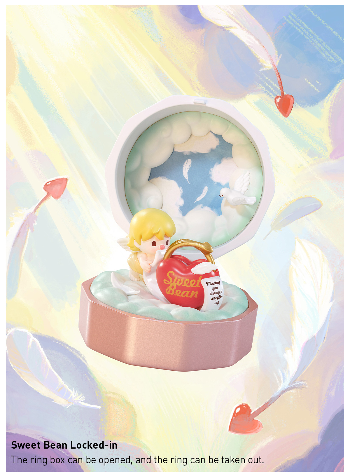 POP NOW:Romantic Ring Box Series 4 Scene Sets - POP MART