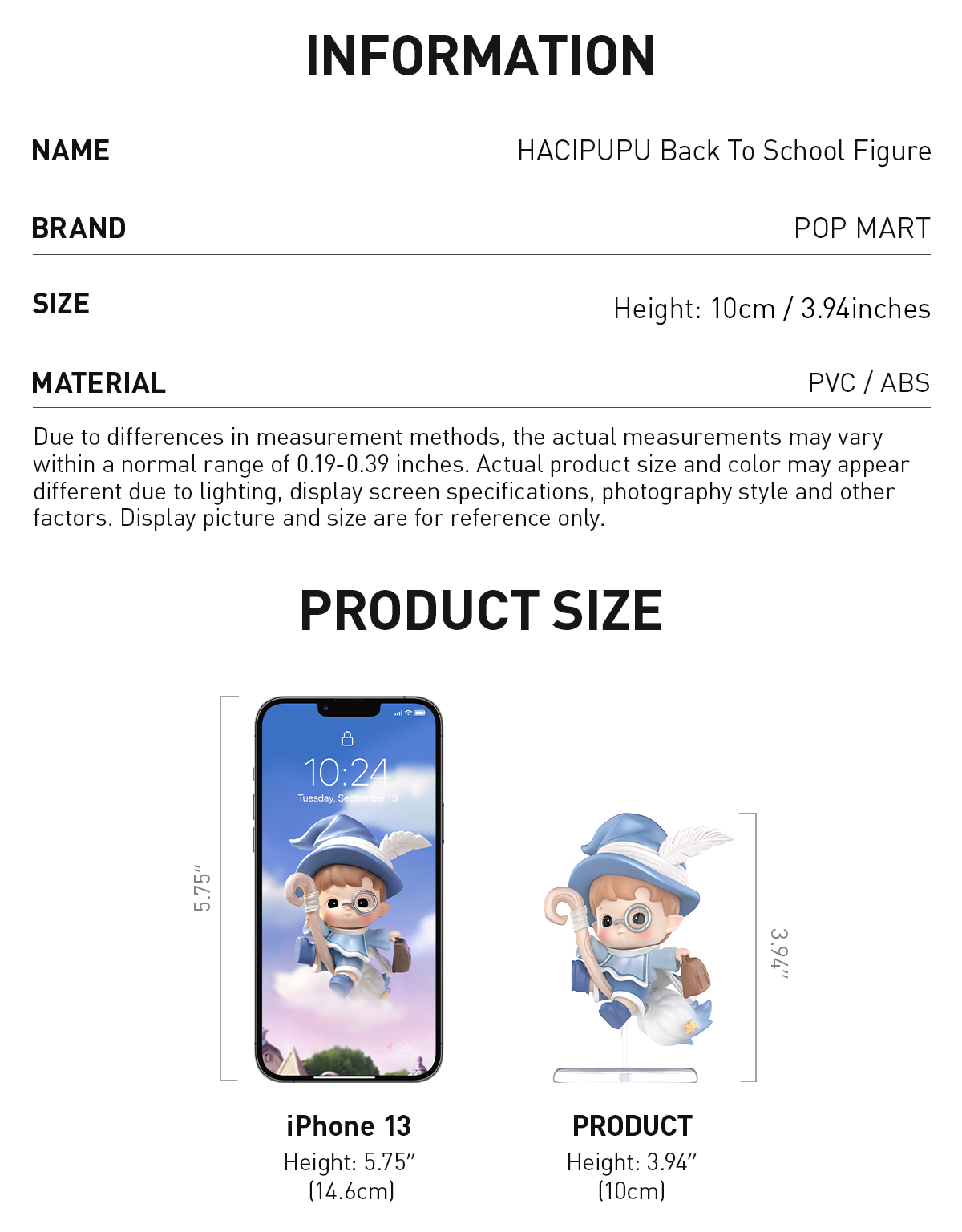HACIPUPU Back To School Figure - POP MART (United States)