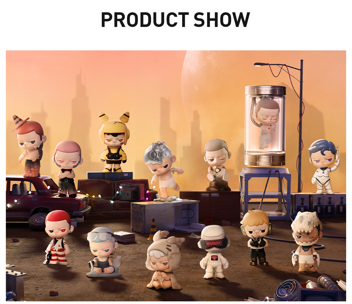POP NOW:KUBO City of Sunset Series Figures - POP MART
