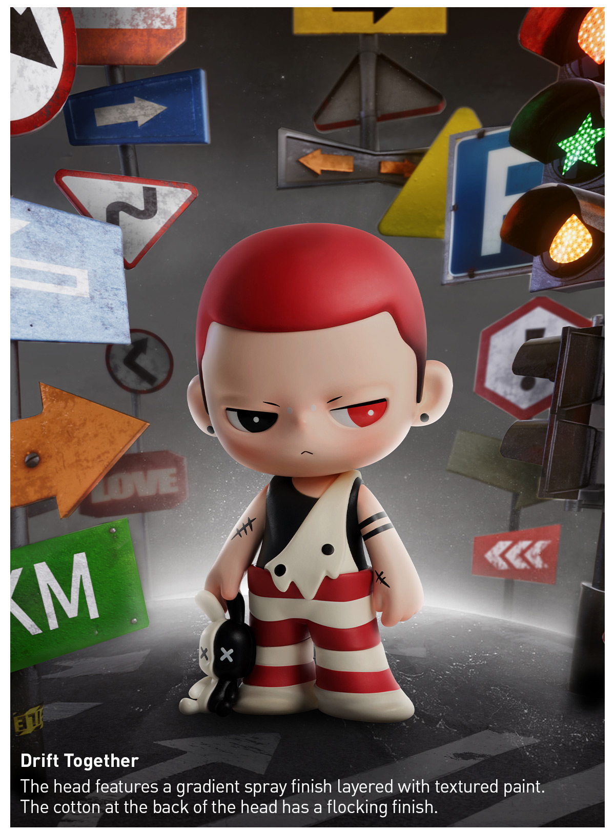 邦楽 MIRACLE CANTA POP NOW:KUBO City of Sunset Series Figures - POP MART