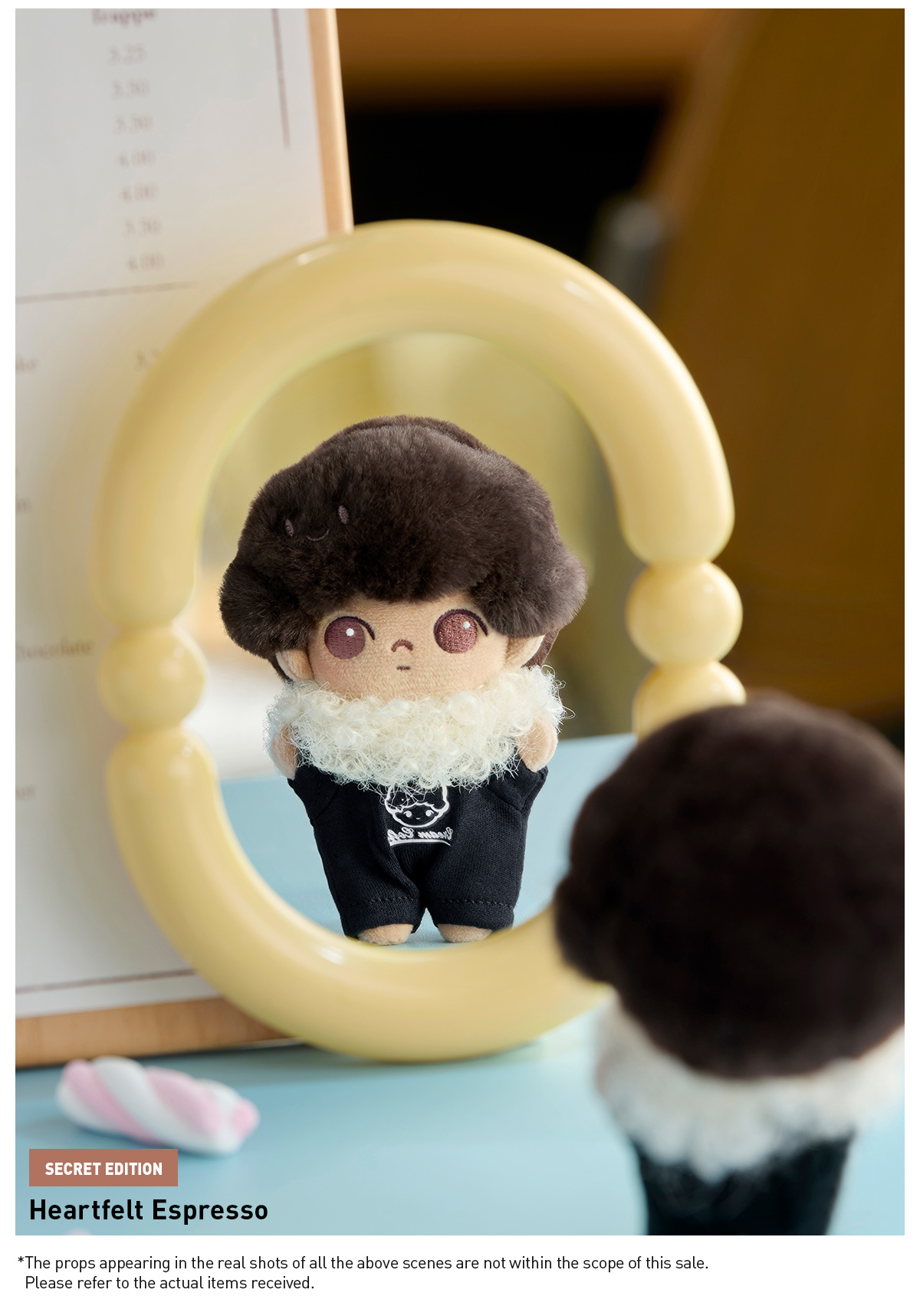 DIMOO Crush on Coffee シリーズ ぬいぐるみ 正規品 POP NOW:DIMOO Crush on Coffee Series-Soft-faced Plush