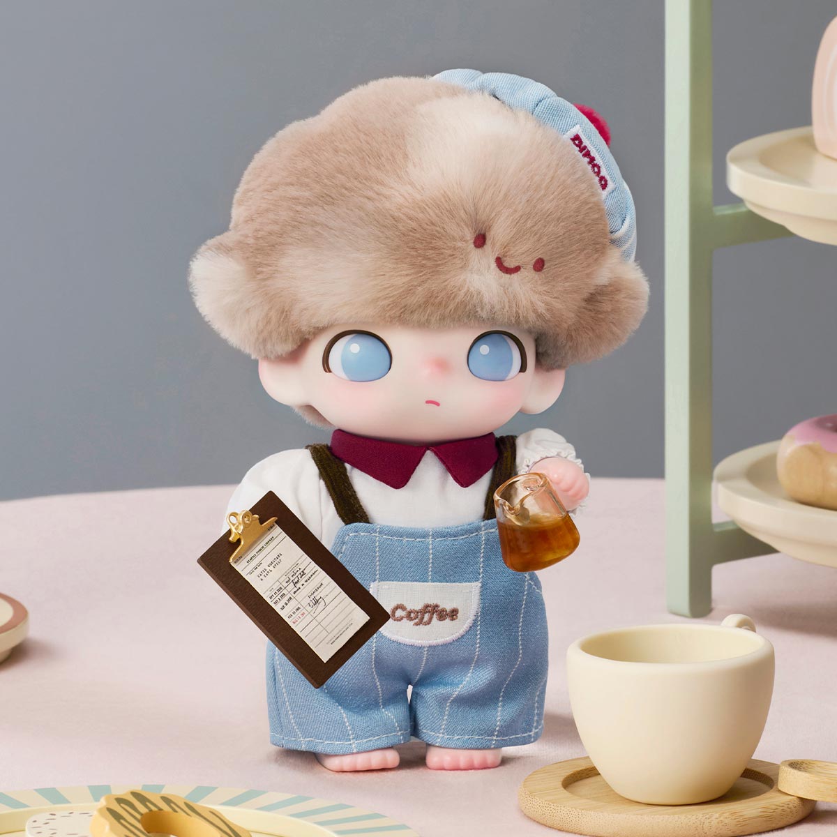 DIMOO Crush on Coffee Series-Vinyl Plush Blister Pack - POP