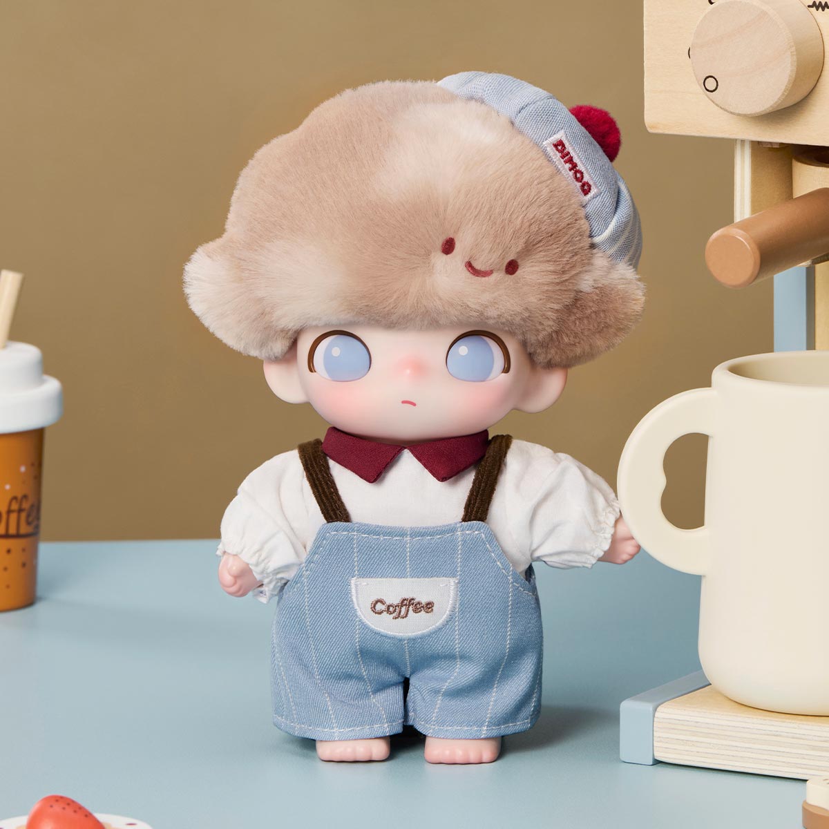 ぬいぐるみ・マスコット DIMOO Crush on Coffee Series-Vinyl Plush 20250801_180421_765000____1_di