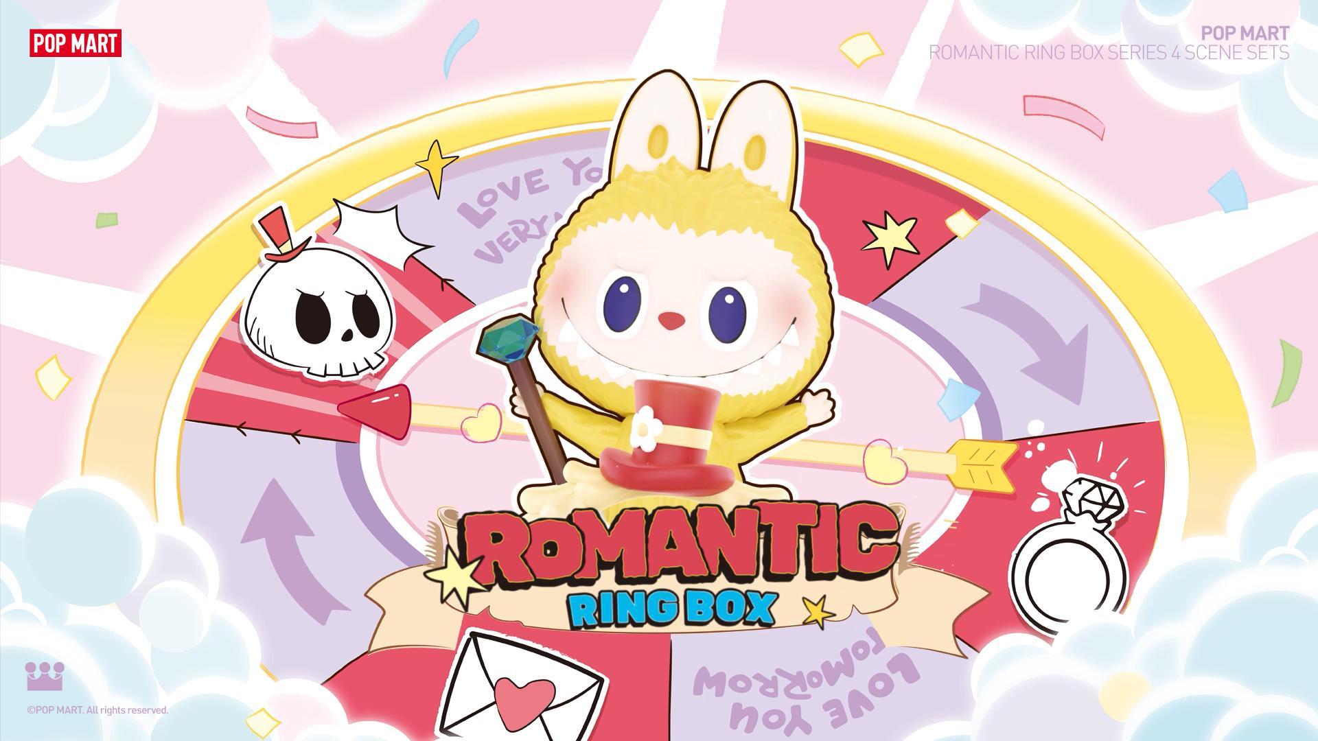 その他 ROMANTIC RING BOX. 4set Romantic Ring Box Series 4 Scene Sets - POP MART (United States)