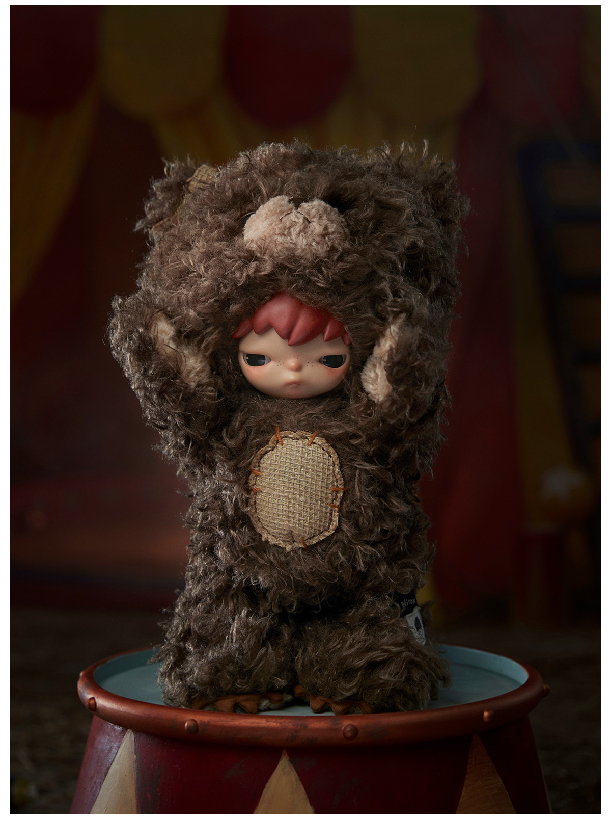 POPMART Hirono Bear ぬいぐるみ Hirono Bear Vinyl Plush Doll - POP MART (United States)