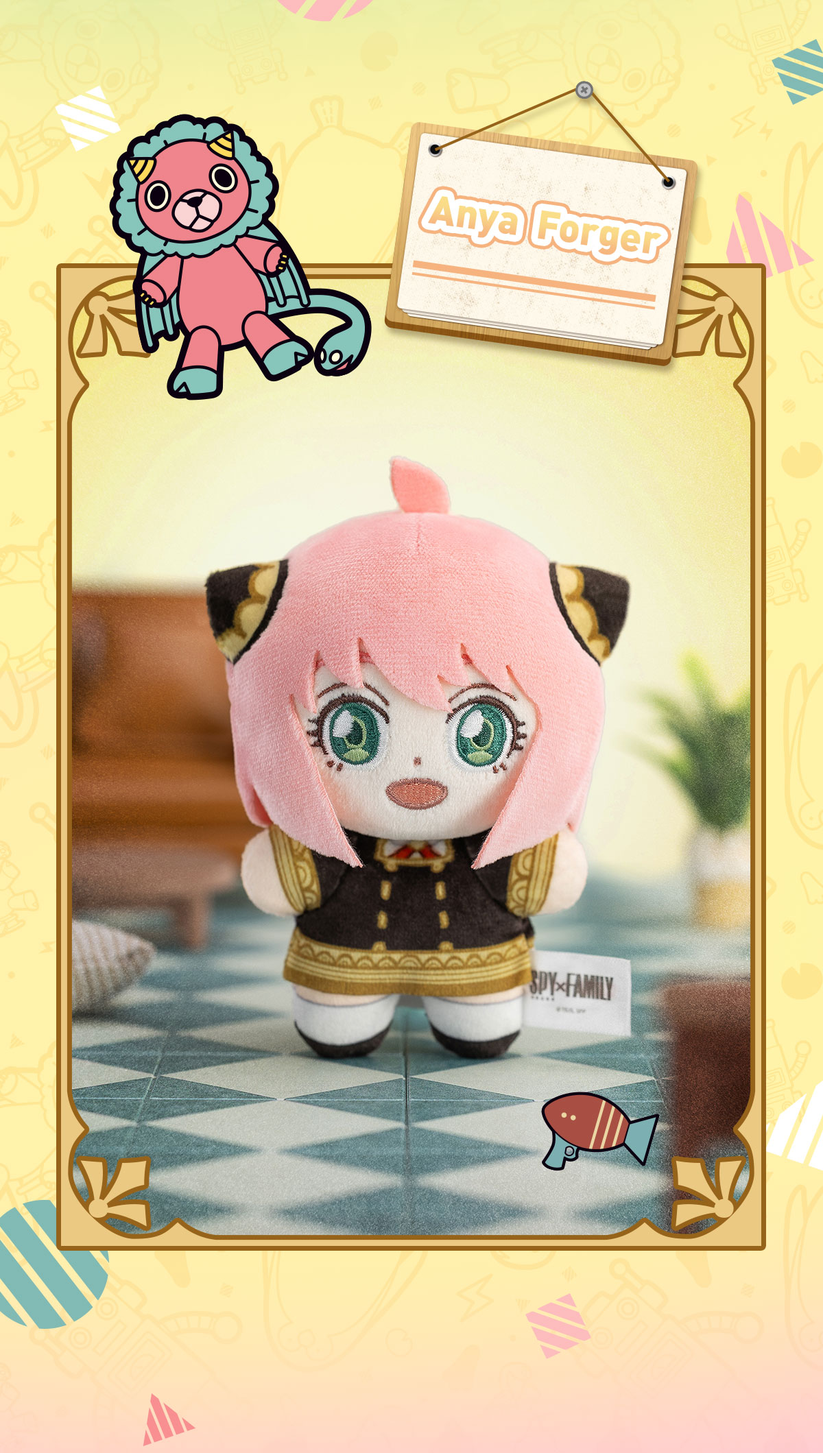 POPMART SPY×FAMILY アーニャ Pop Mart Spy × Family Anya figures collection - YouLoveIt.com
