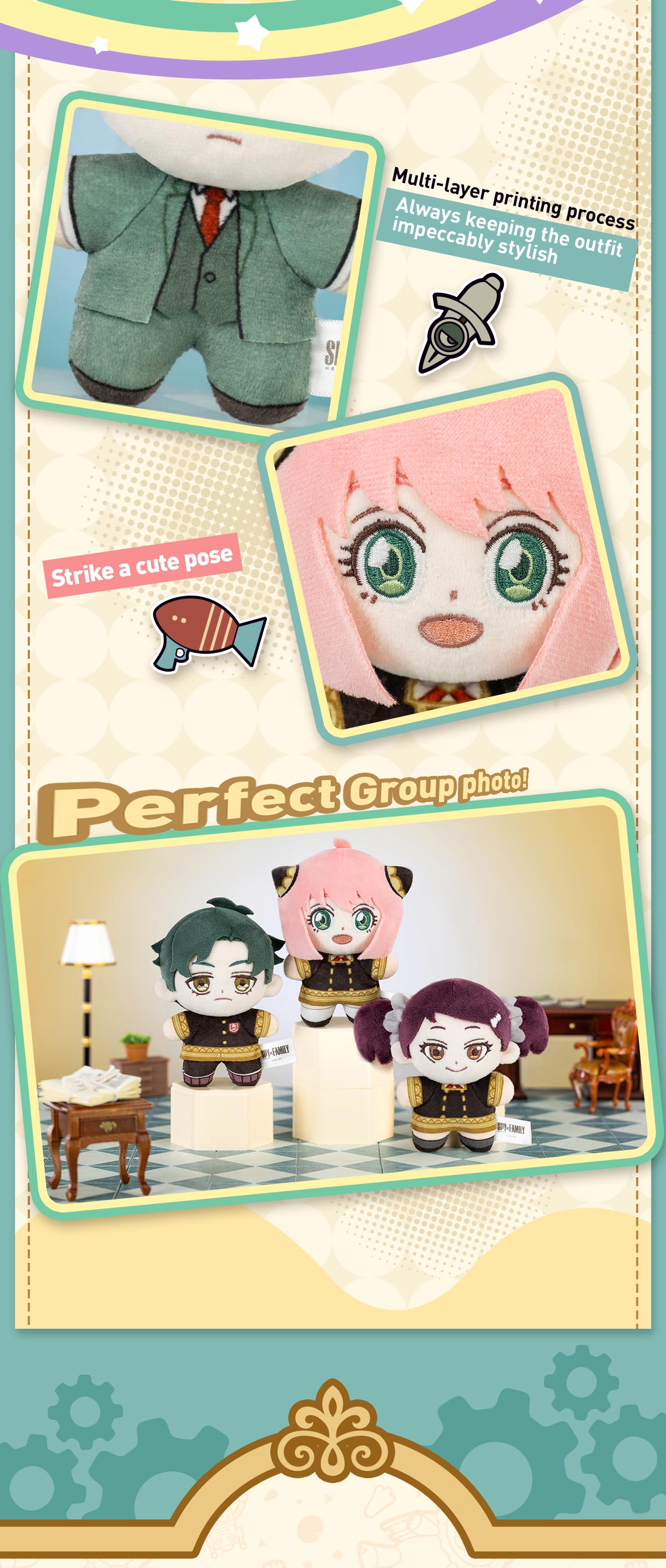 袋未開封　popmart spy×family シークレットsecret海外限定 POP NOW:SPY × FAMILY Character Series Plush Blind Box - POP