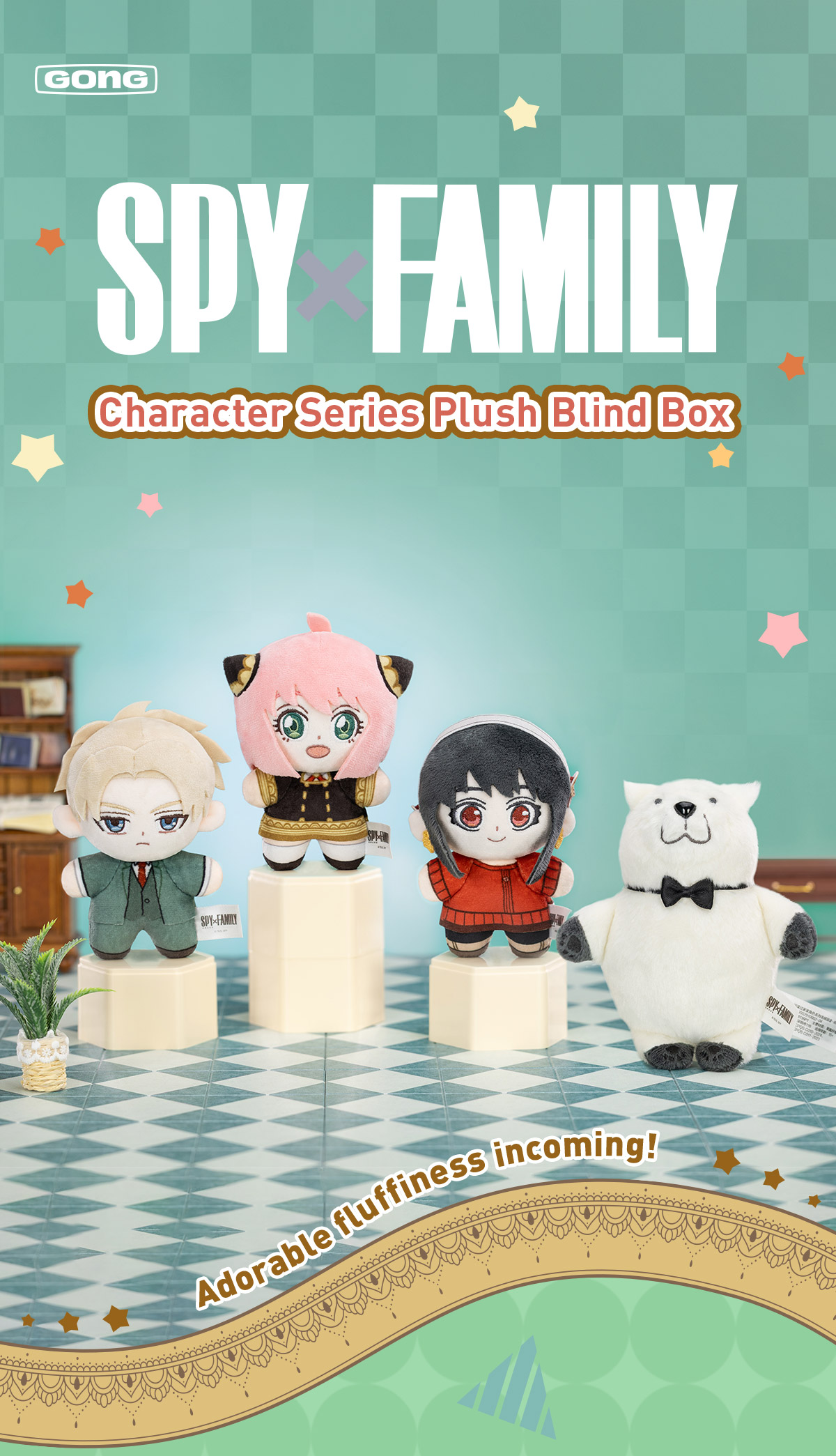 袋未開封　popmart spy×family シークレットsecret海外限定 POP NOW:SPY × FAMILY Character Series Plush Blind Box - POP