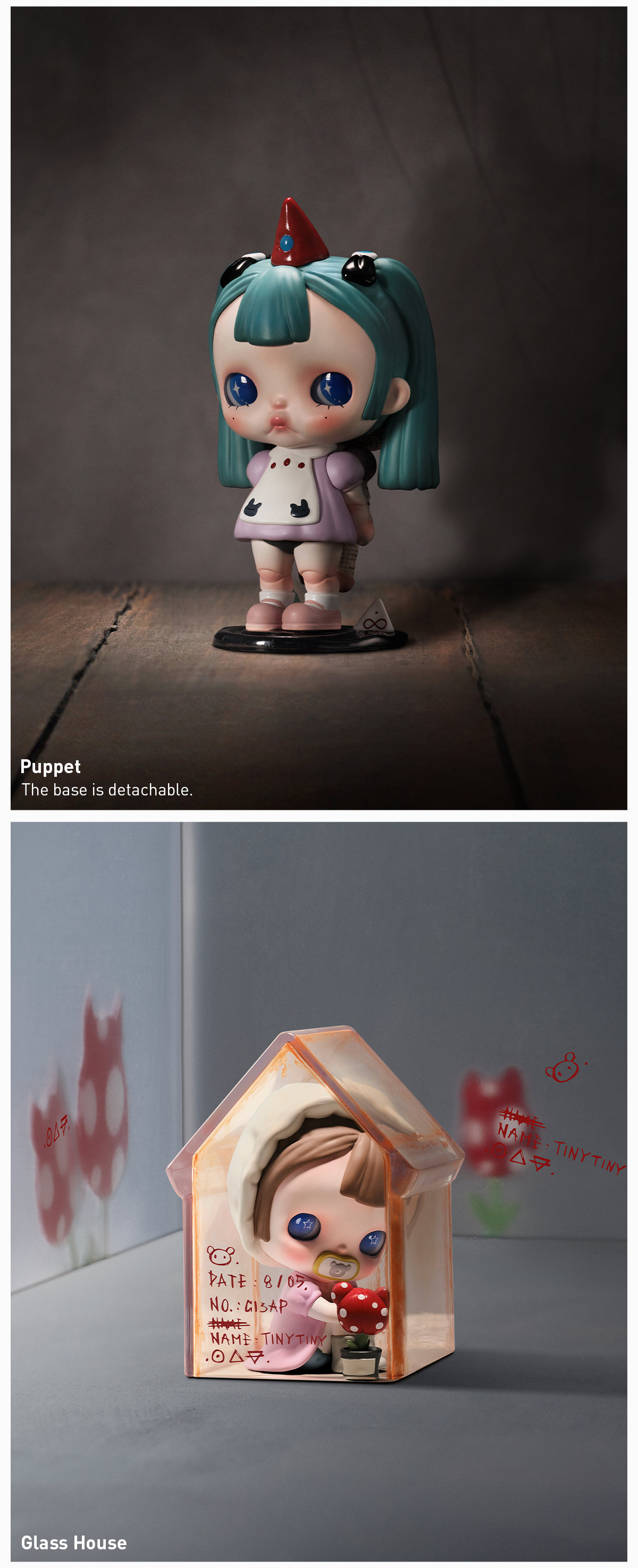POPMART TINYTINY プロローグ シリーズ　ポップマート POP NOW:TINYTINY-PROLOGUE SERIES FIGURES - POP MART (United