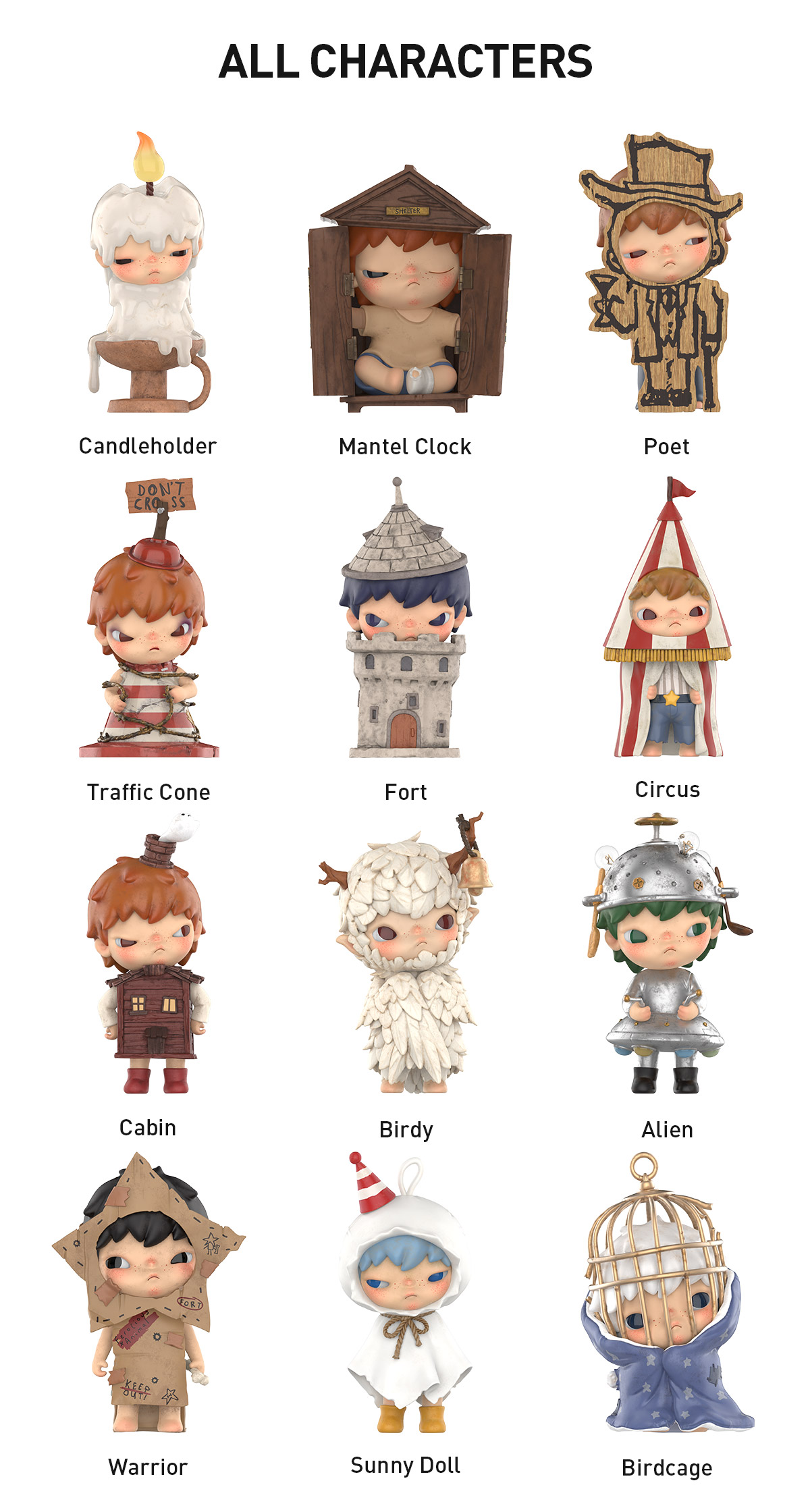 Hirono Shelter Series Figures | Blind Boxes - POP MART (United States)