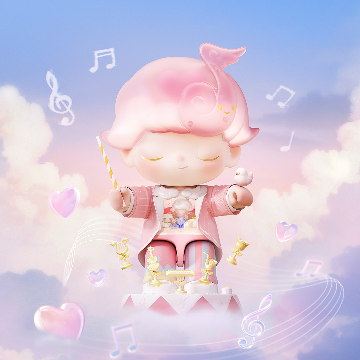 DIMOO Dream Melody Series Blocks - POP MART (United States)
