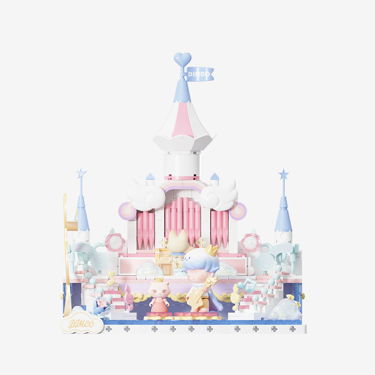 DIMOO Dream Melody シリーズブロックフィ ギュア 全セット DIMOO Dream Melody Series Blocks - POP MART (Canada)
