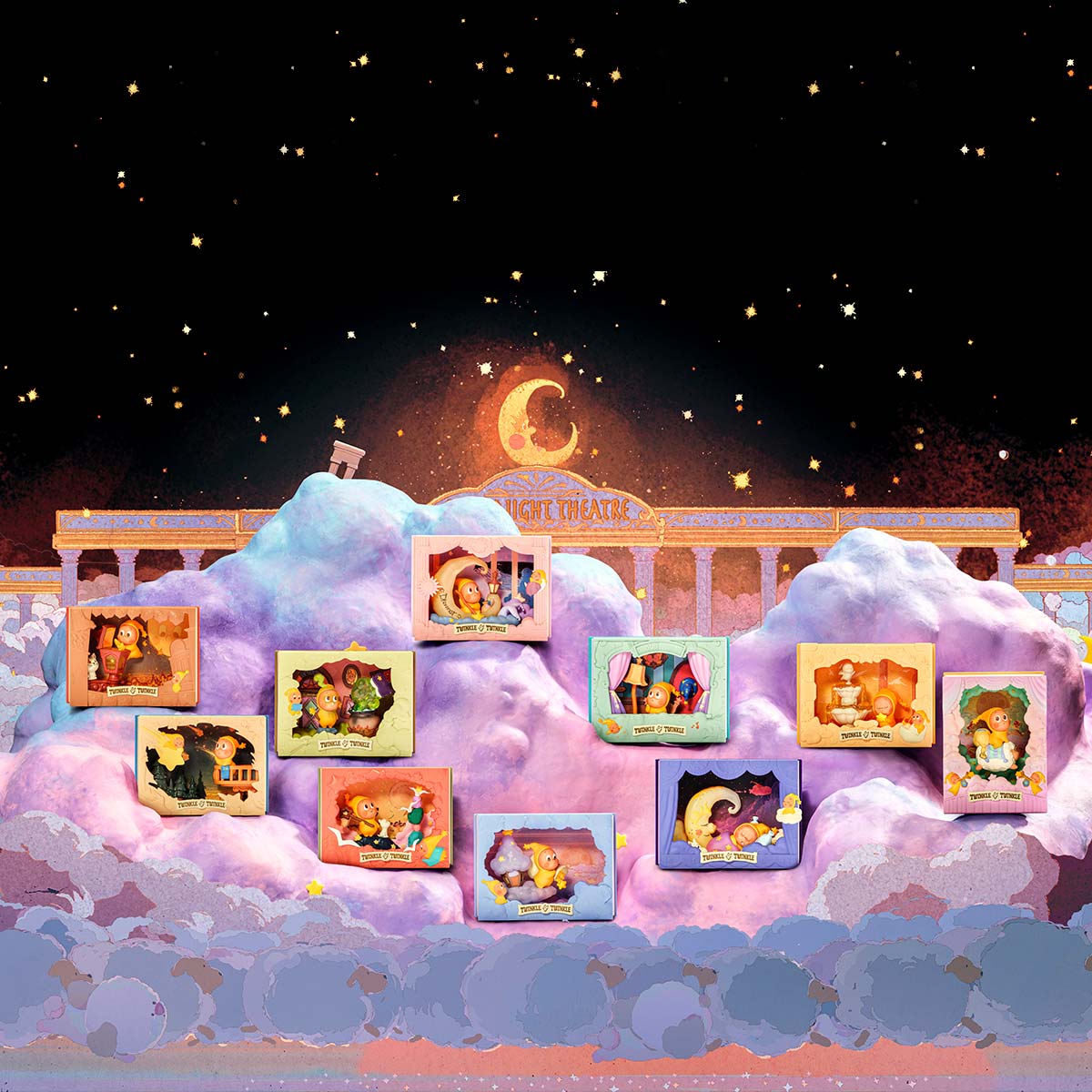 その他 Twinkle Twinkle Light Up Series Scene Twinkle Twinkle Light Up Series Scene Sets - POP MART