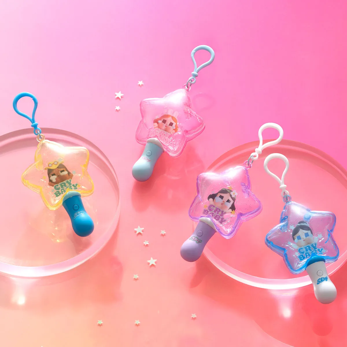 CRYBABY SHINY SHINY Series-Luminous Pendant Blind Box - POP MART 