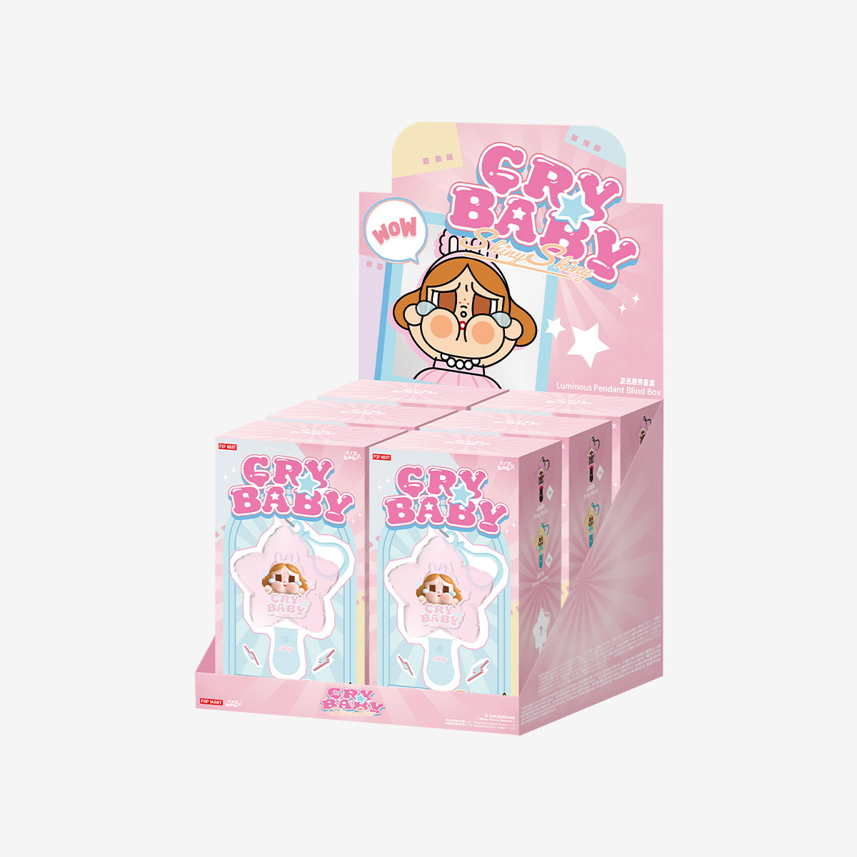 CRYBABY SHINY SHINY Series-Luminous Pendant Blind Box - POP MART
