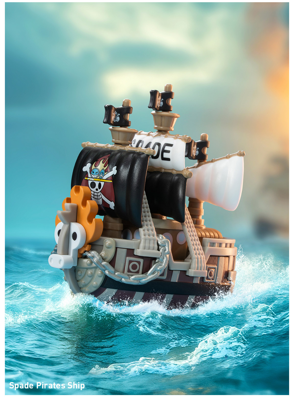 POP MART One Piece サウザンドサニー号 Pop Mart One Piece The Grand Line Series Vehicles Thousand